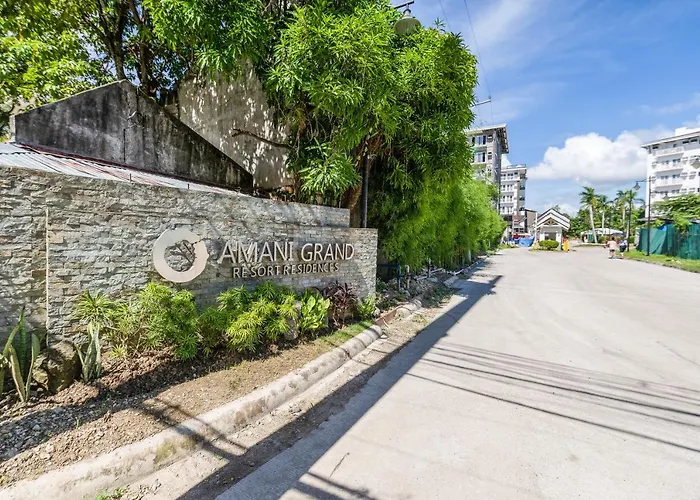 Amani Grand #332, Near Mactan Airport,fast Wifi, Netflix & Pool *